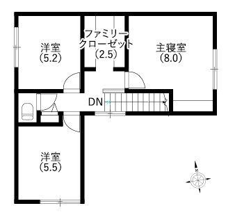 家族共有で使えるファミリークローゼットがポイント！
