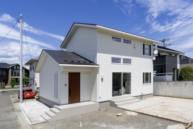 外観 株式会社 ウンノハウスの施工事例 家族の秘密基地がある家